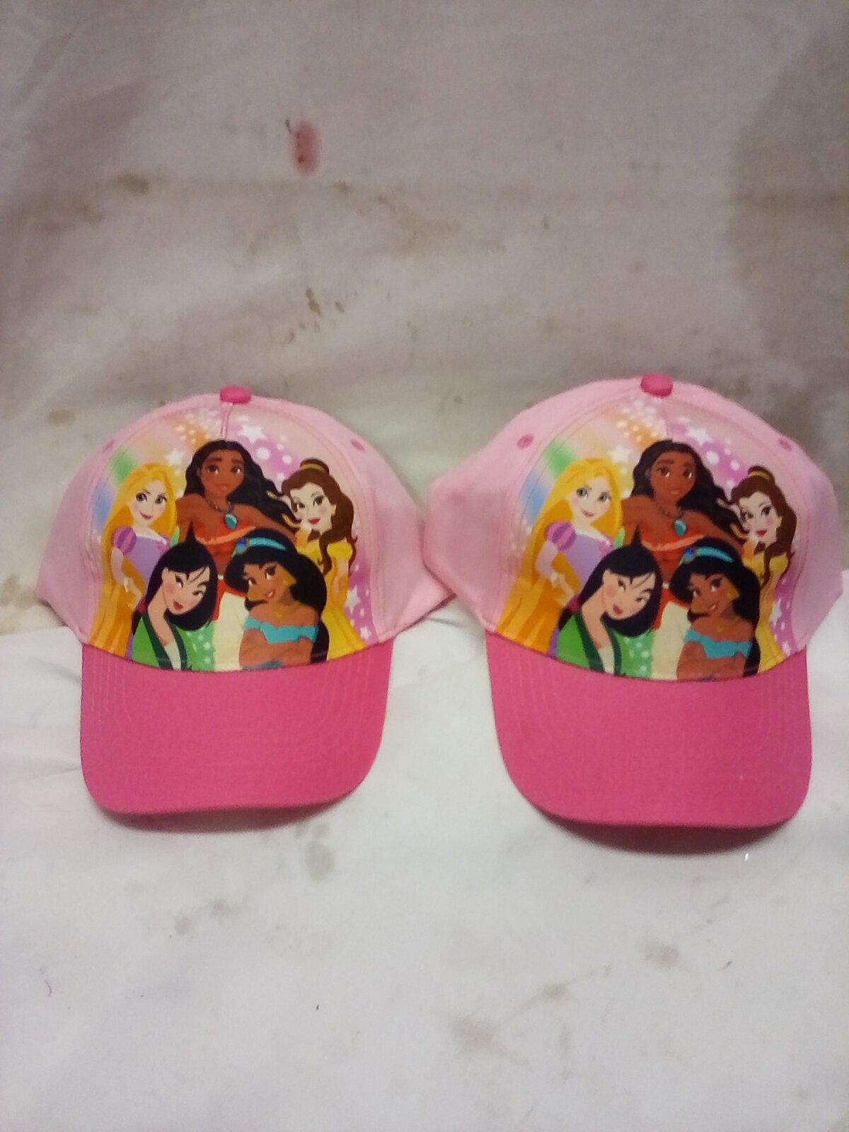 Qty 2 Disney Princesses Kids Hat