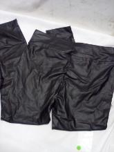 Faux Leather Pants, size XL