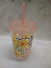 Small Tumbler with straw