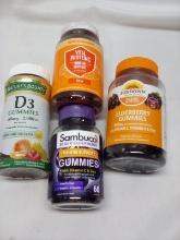 Supplements Immune support D3 etc. 4 bottles