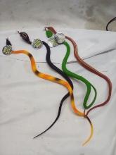 Planet Earth Toy Snakes. Qty 4.
