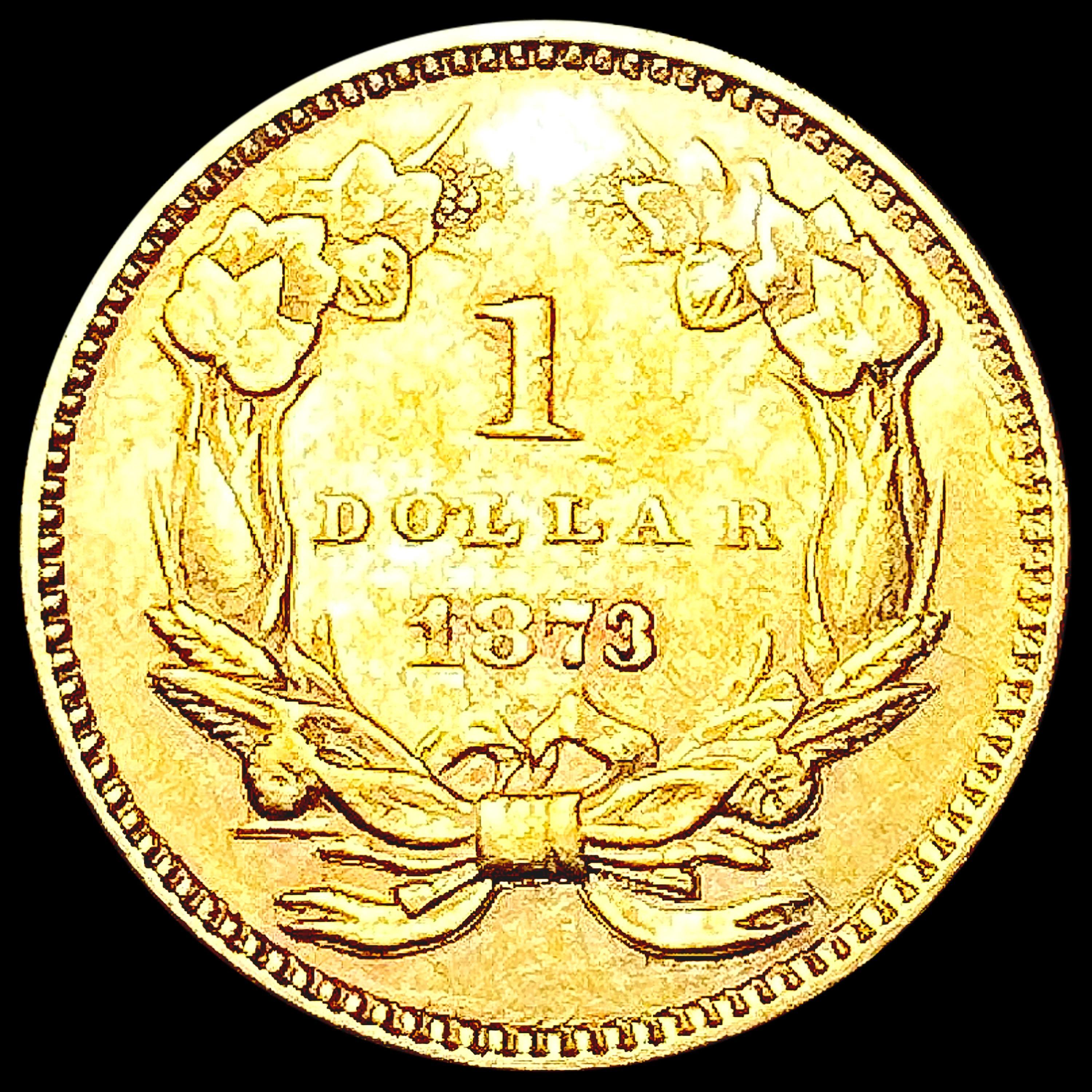 1873 Rare Gold Dollar UNCIRCULATED