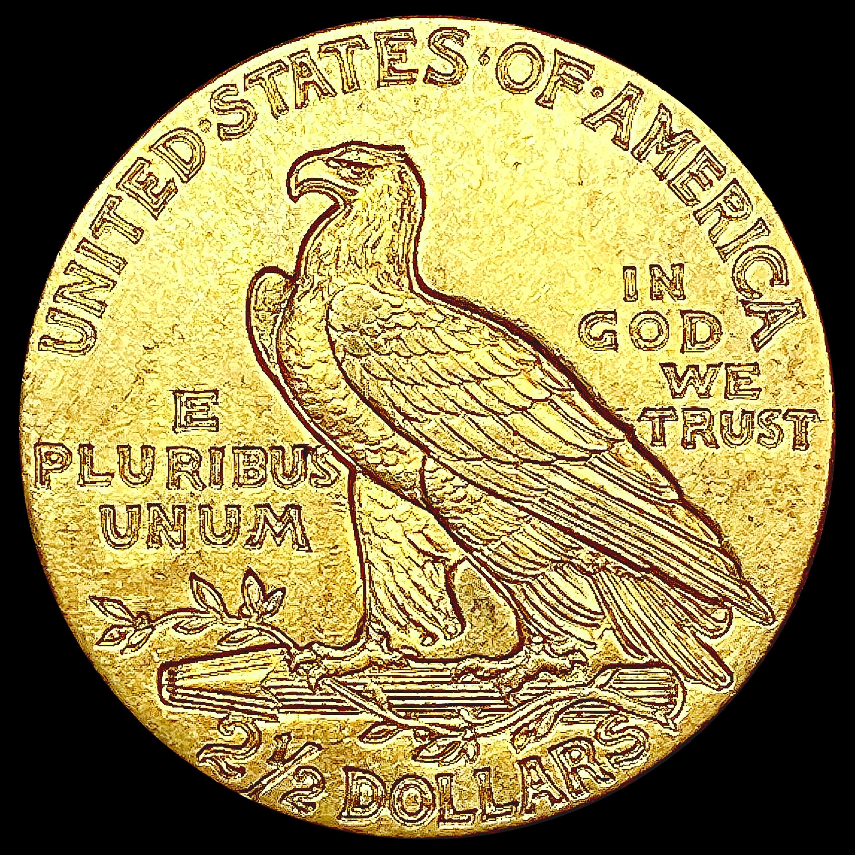 1912 $2.50 Gold Quarter Eagle UNCIRCULATED