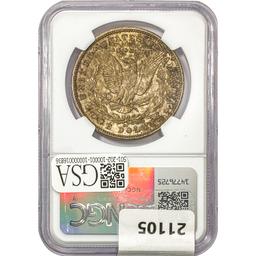 1883-CC Morgan Silver Dollar NGC AU58