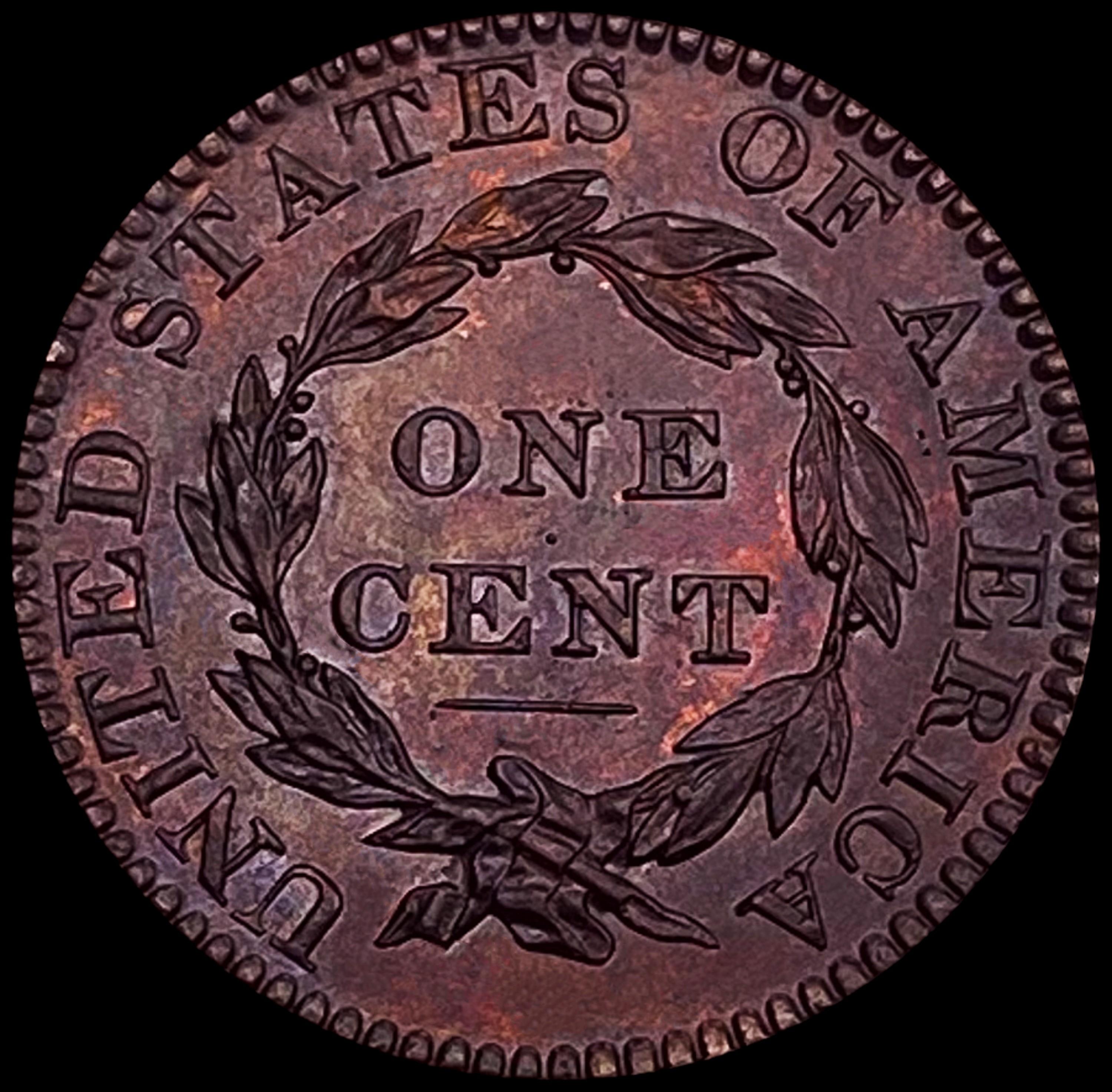 1822 Coronet Head Cent CHOICE BU+