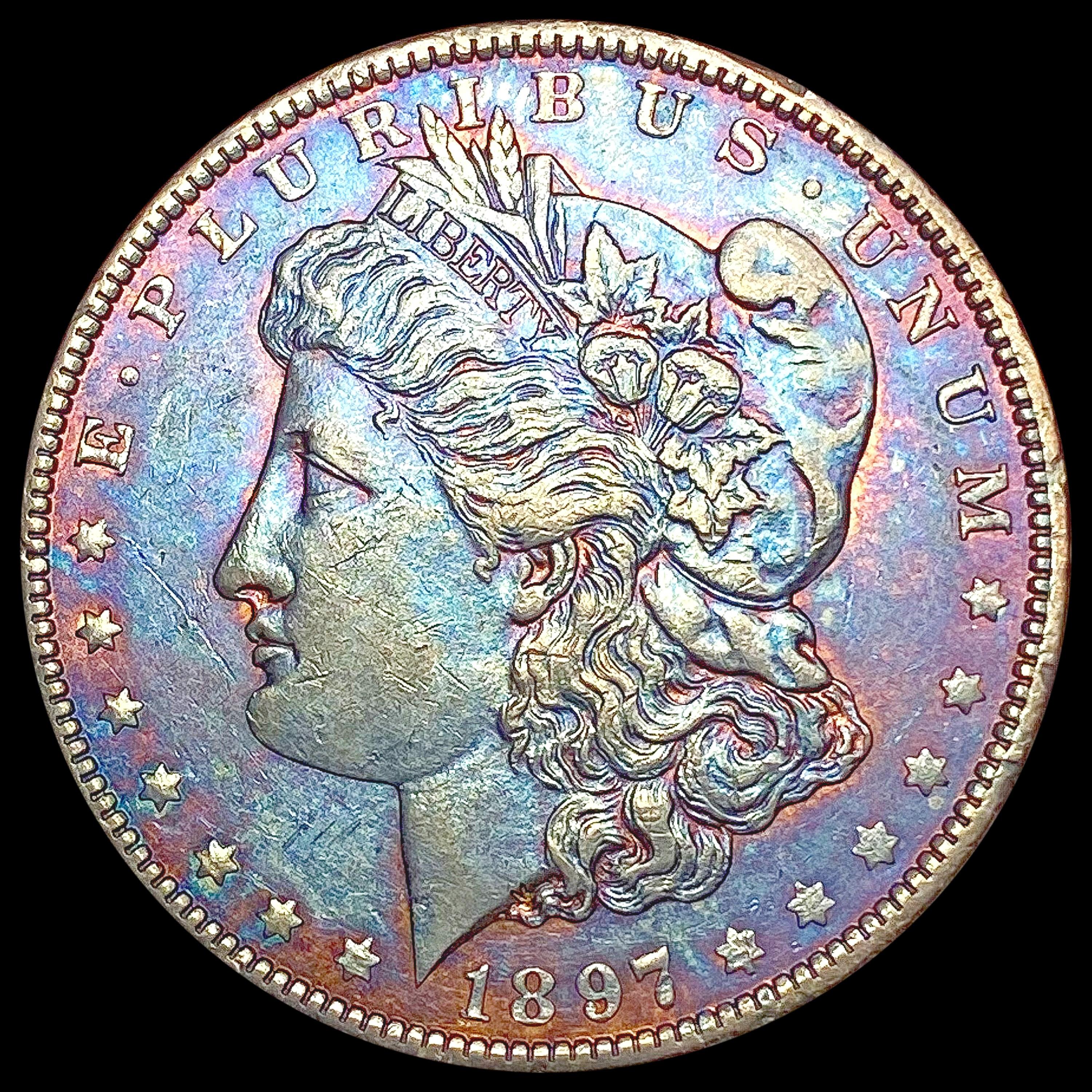 1897-O Morgan Silver Dollar CHOICE AU
