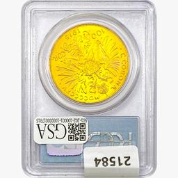 1915 .9802oz. Gold AUS $100 Corona  PCGS GemUNC