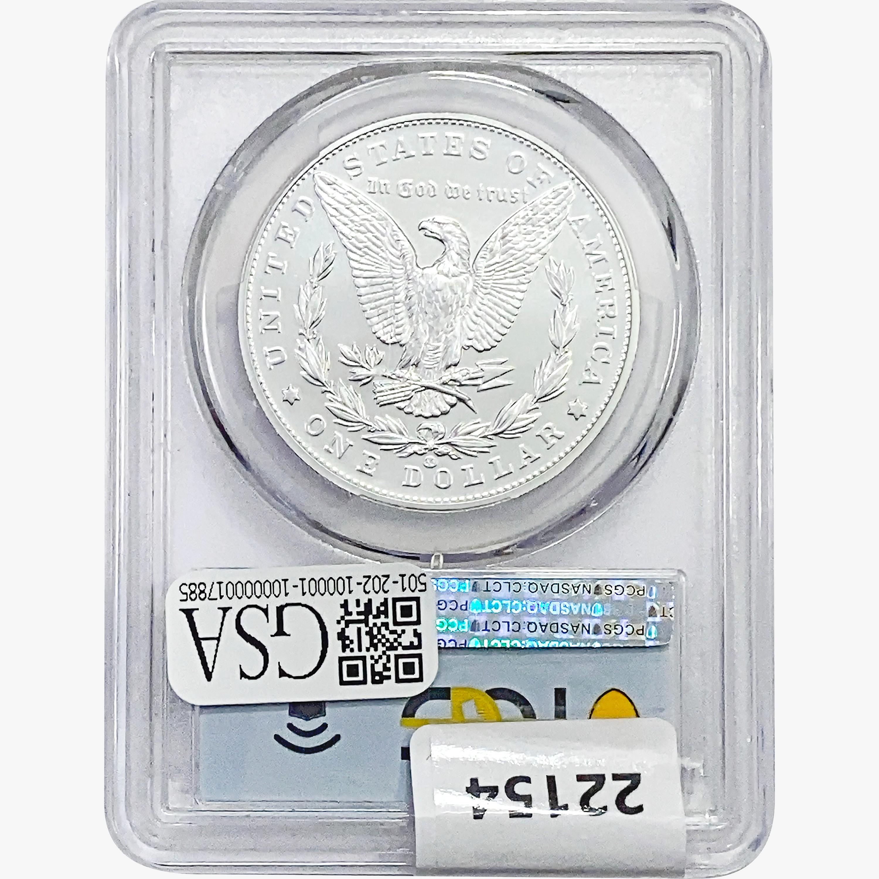 2021-CC Privy Morgan Silver Dollar PCGS MS70 100th