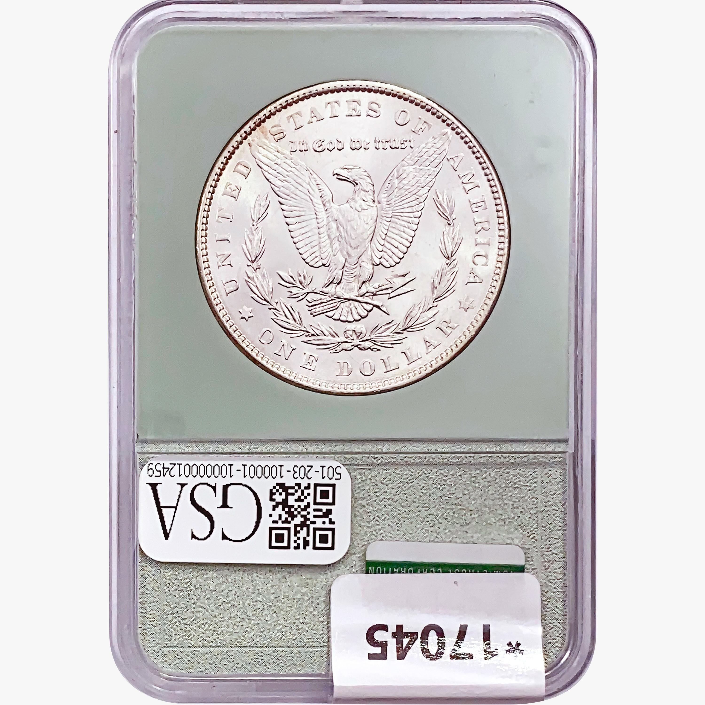 1886 Morgan Silver Dollar NTC MS64