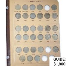1883-1912 Victory Five Cent Book (31 Coins)