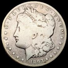 1893-CC Morgan Silver Dollar NICELY CIRCULATED