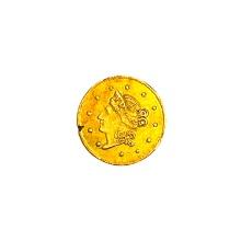 1855 Round California Gold Half Dollar BG-405