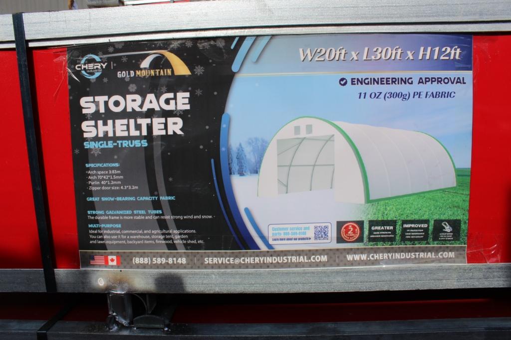 2024 Golden Mountain Dome Storage Shelter