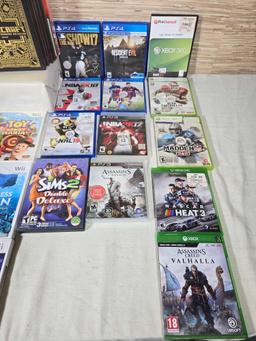 Collections of Wii, XBox, & Other Video Games and More