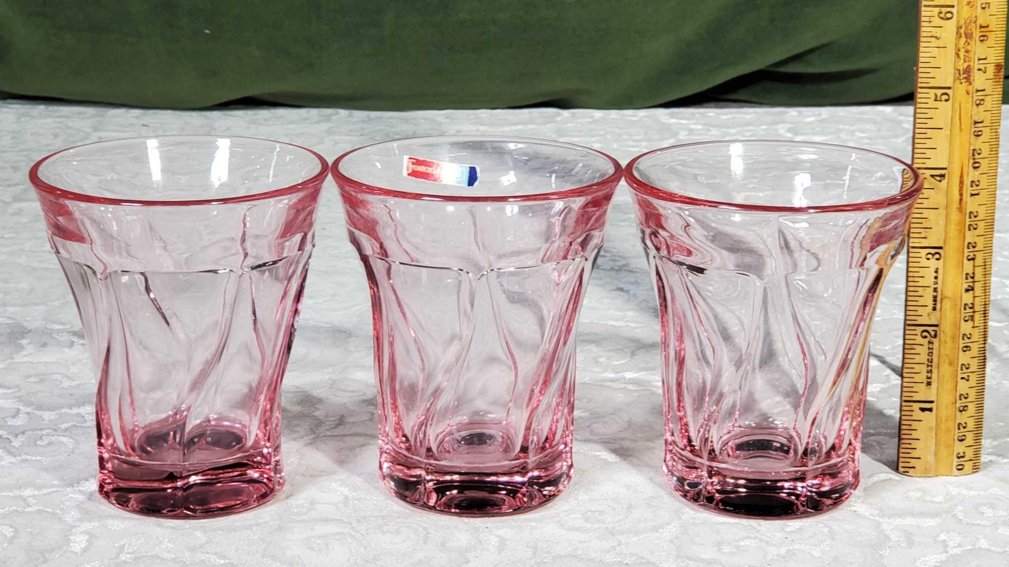 2 sets Of Mid Century Modern High Ball Glasses