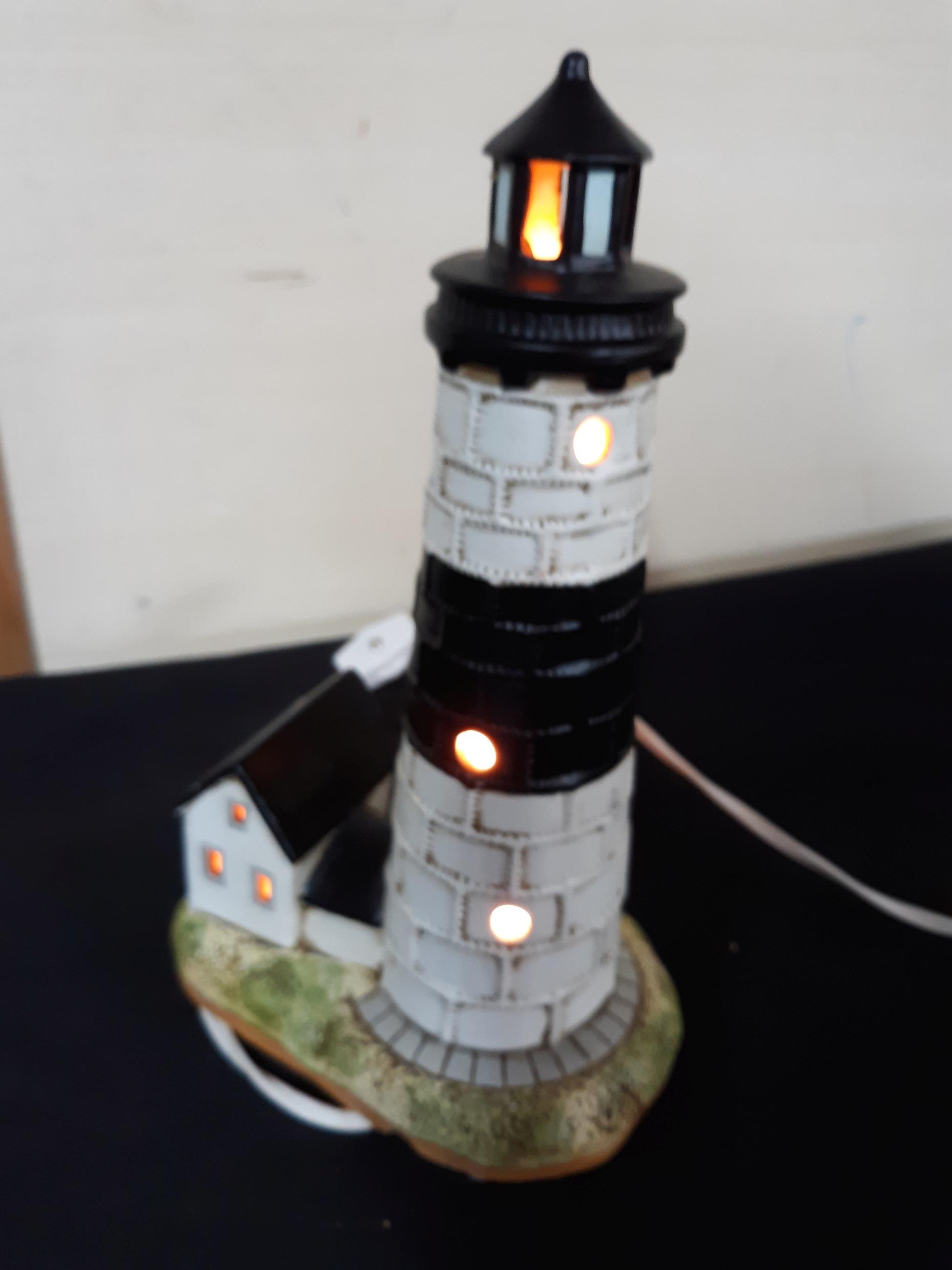 Lefton Lighted Lighthouse