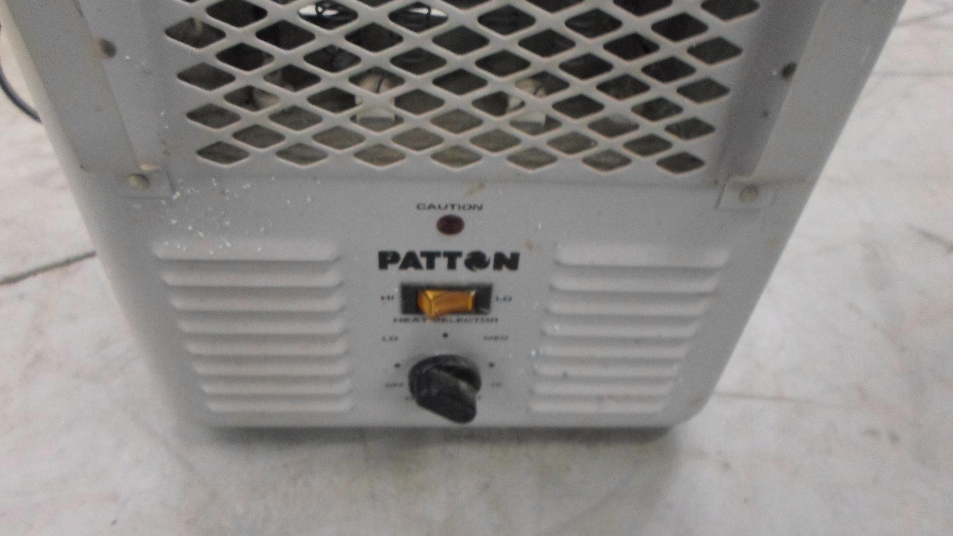heater, tested patton brand electric heater