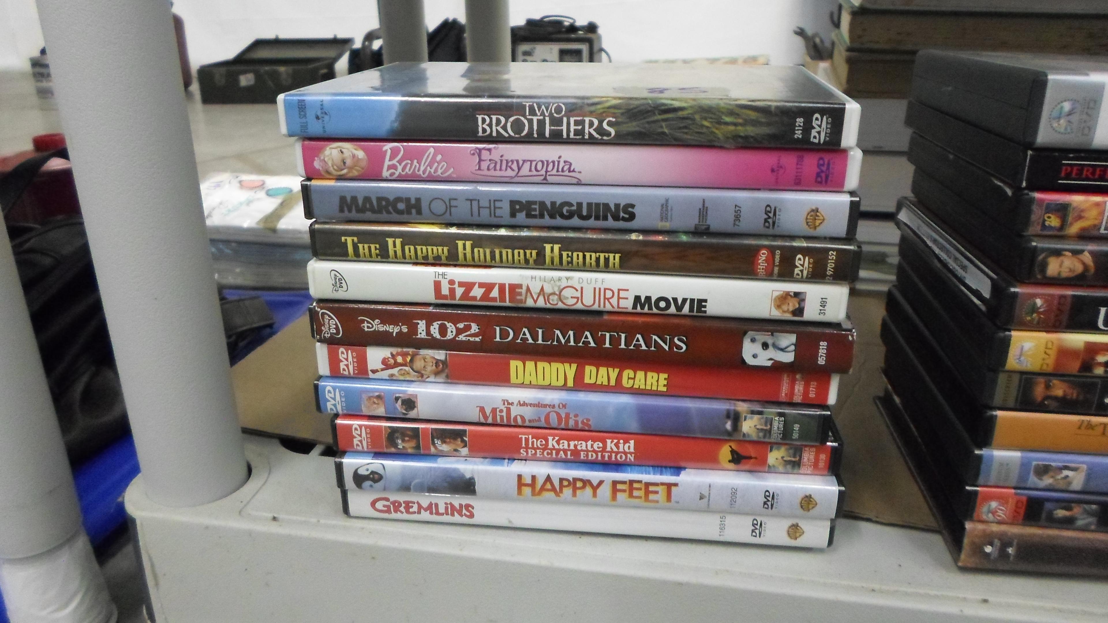 dvds, 10 family and kids films