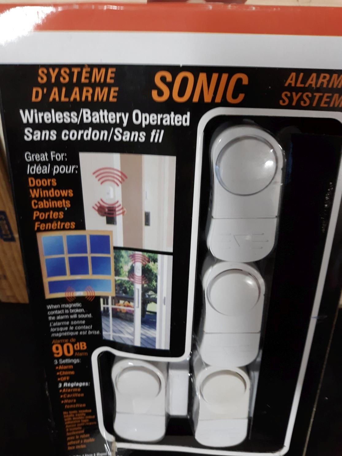 Sonic Alarm System