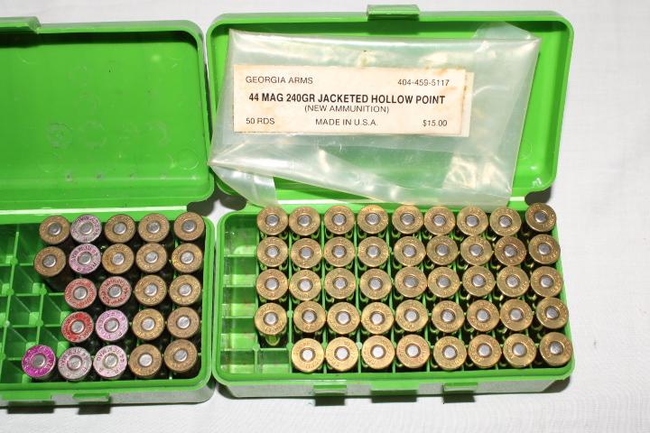 110 Rounds of .44 Mag. Ammo