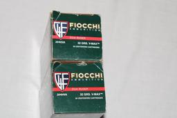 61 Rounds of Fiocchi .204 RUGER 32 Gr. Polymer Tip BT Ammo