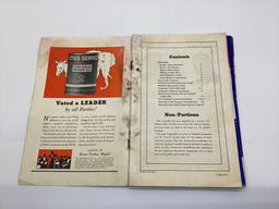 Four 1920's Cities Service Booklets