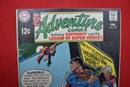 ADVENTURE COMICS #377 | LEGION OF SUPER-HEROES -- NEAL ADAMS - 1969 | *STAPLES - SEE PICS*