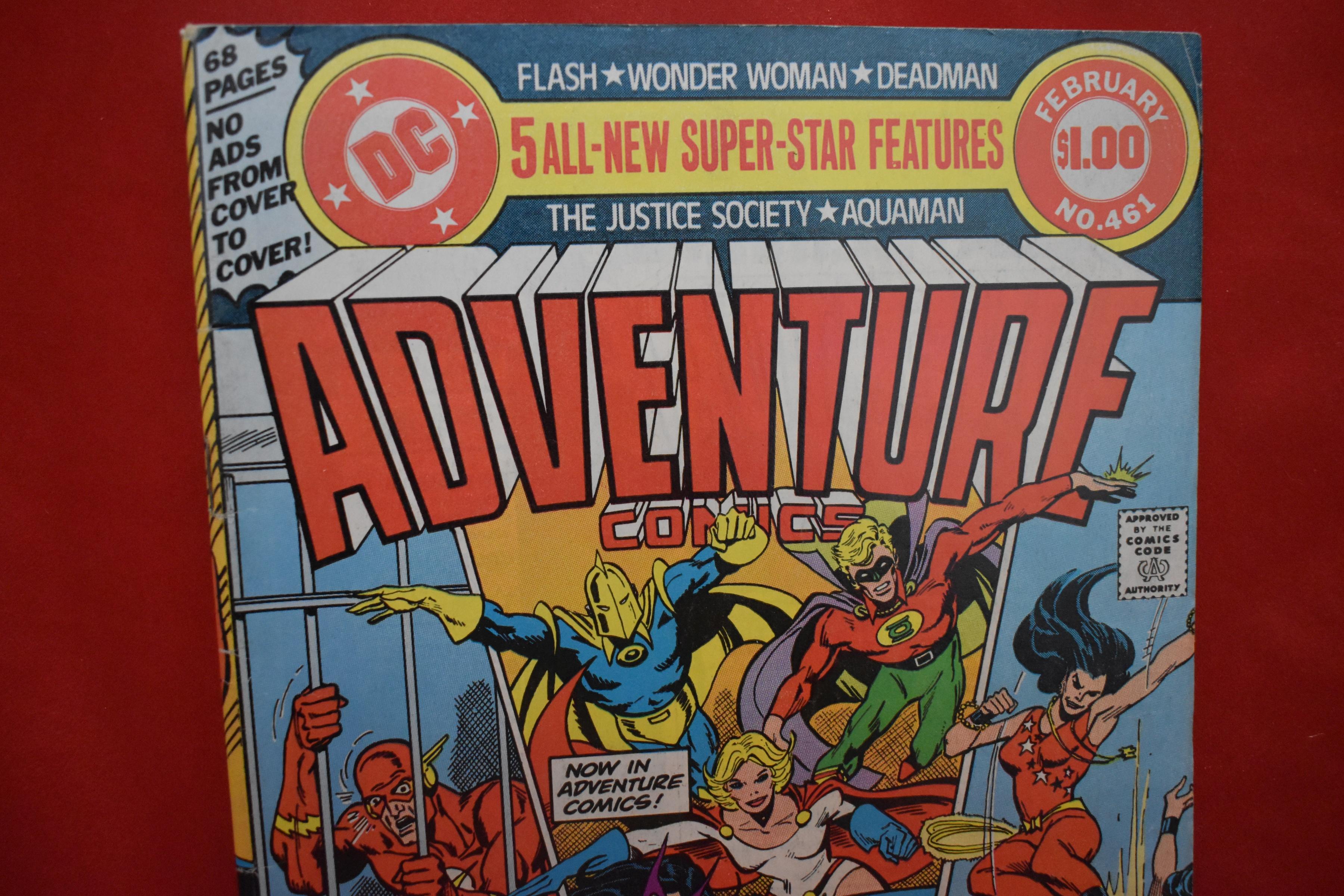 ADVENTURE COMICS #461 | ONLY LEGENDS LIVE FOREVER! | JIM APRAO - 1979