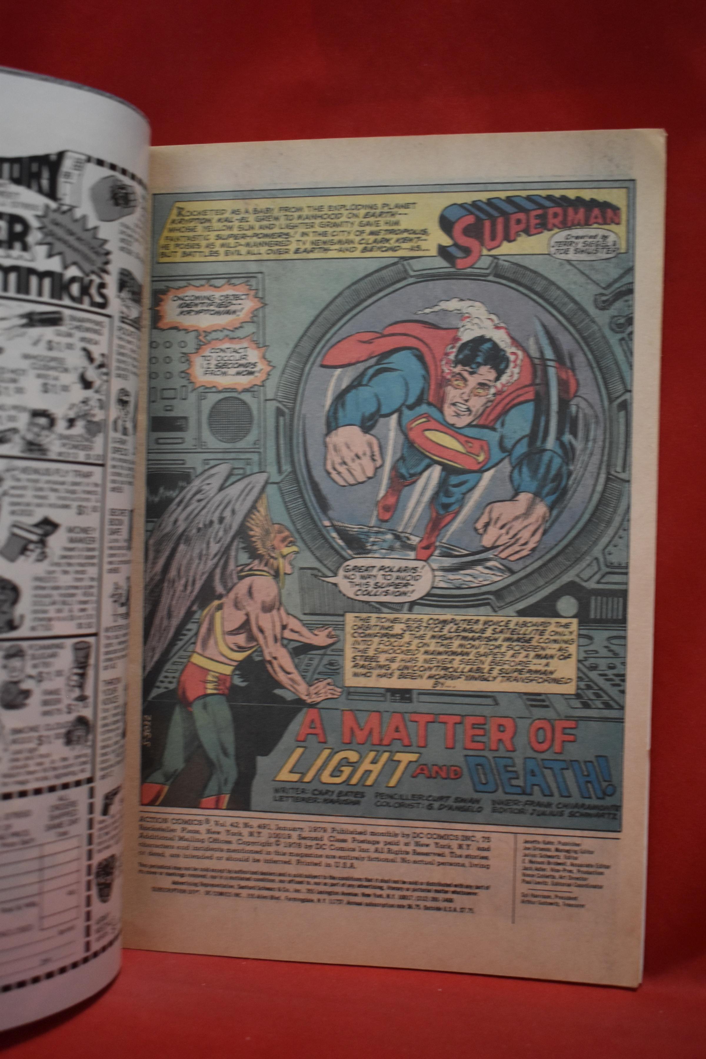 ACTION COMICS #491 | BRAINIAC - A MATTER OF LIGHT AND DEATH! | DICK GIORDANO - 1979