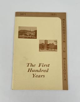 Methodism In Missoula The First Hundred Years