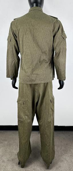 East German Army Strichtarn Camo Uniform