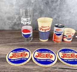 Group of Pepsi Collectibles