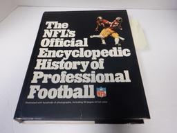JIM BROWN MULTI SIGNED ENCYCLOPEDIA OF FOOTBALL HISTORY
