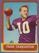 1963 Topps #98 Fran Tarkenton 2nd Year Minnesota Vikings
