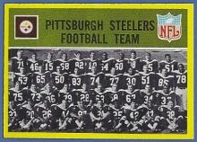 Nice 1967 Philadelphia #145 Pittsburgh Steelers Team Card