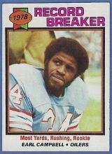 1979 Topps #331 Earl Campbell RB Houston Oilers