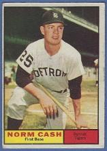 1961 Topps #95 Norm Cash Detroit Tigers
