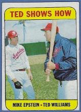 1969 Topps #539 Ted Williams Ted Shows How