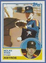 Sharp 1983 Topps #360 Nolan Ryan Houston Astros