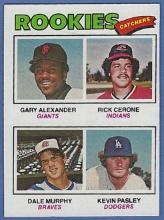 Nice 1977 Topps #476 Dale Murphy RC Atlanta Braves