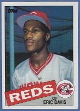 1985 Topps #627 Eric Davis RC Cincinnati Reds