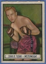 1951 Topps Ringside #84 Charlie Fusari Welterweight