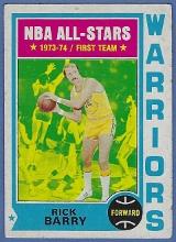 1974-75 Topps #50 Rick Barry Golden State Warriors