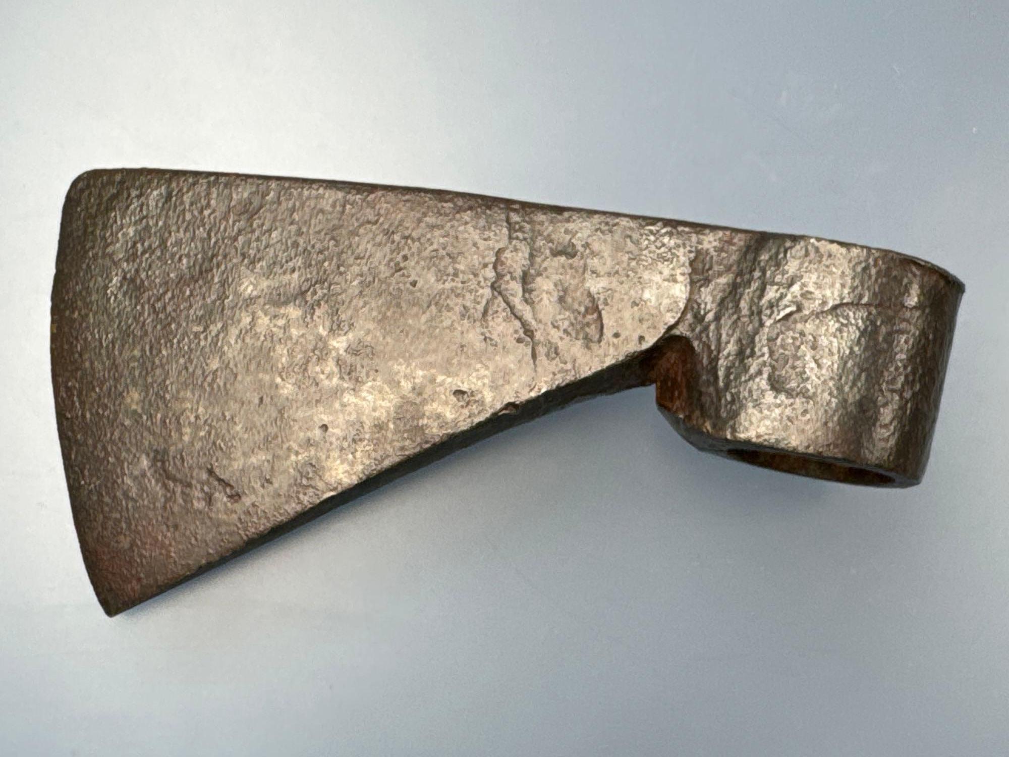 MASSIVE 8" Iron Trade Axe, Excellent Condition Overall, Found in New York, Large Example of an Early