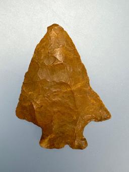 NICE 1 7/8" Quality Jasper Perkiomen Point, Found in Lehigh Co., PA, Ex: Wilhide Collection