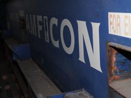 AMFICON SHIPPING CONTAINER DECK- MODIFIED FOR PERMANENT FIXED LOCATION USE
