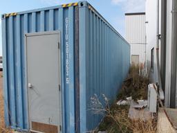 SHIPPING CONTAINER CURRENTLY USED FOR TOOL/PARTS STORAGE