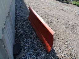KUBOTA 7' L SERIES TRACTOR BLADE WITH HYDRAULICS AND SUBFRAME ATTACHMENT