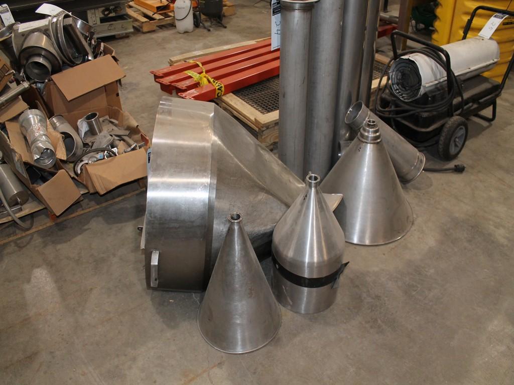 PALLET OF STAINLESS PIPING AND INTERCONNECTS