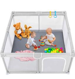 Baby Playpen 50 x 50 Inch Play Pen Playards, Playpen for Babies and Toddlers, Baby Playard for